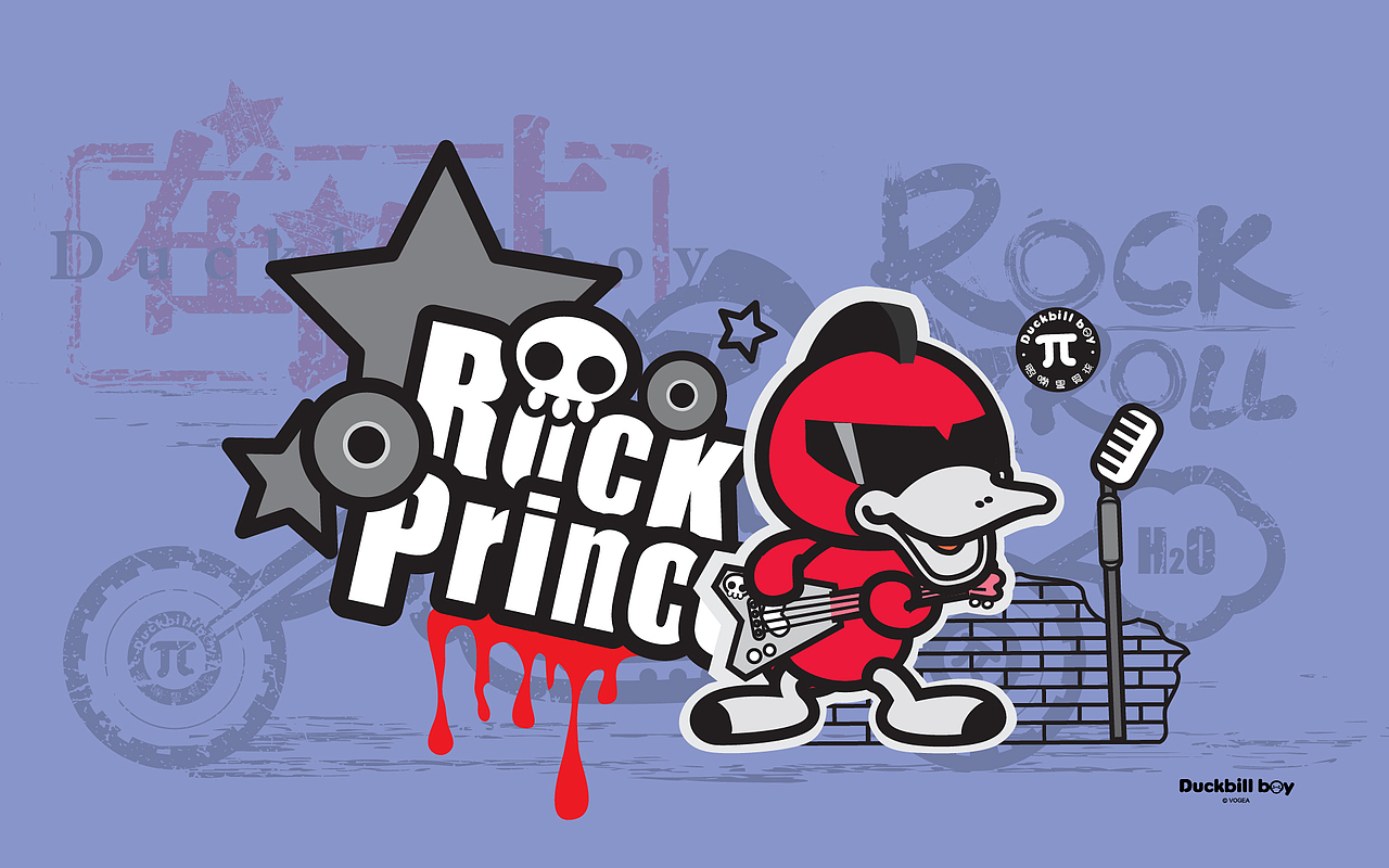 鸭嘴兽男孩之在路上系列高清壁纸