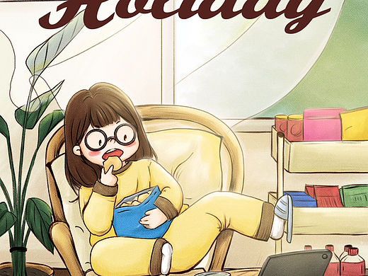 五一宜宅家（個人主頁-ZNjQ5MjY2OTY=） - 創(chuàng)作習(xí)作 - 站酷設(shè)計師喵了個喵zy原創(chuàng)素材 - 站酷ZCOOL