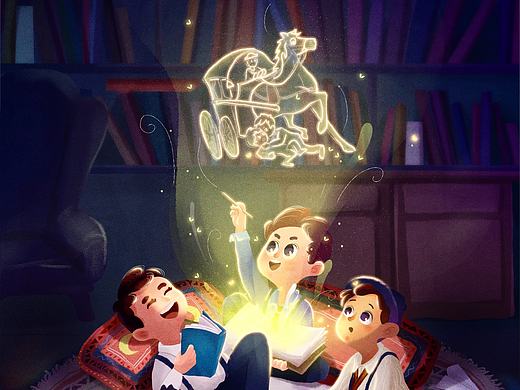 儿童插画封面