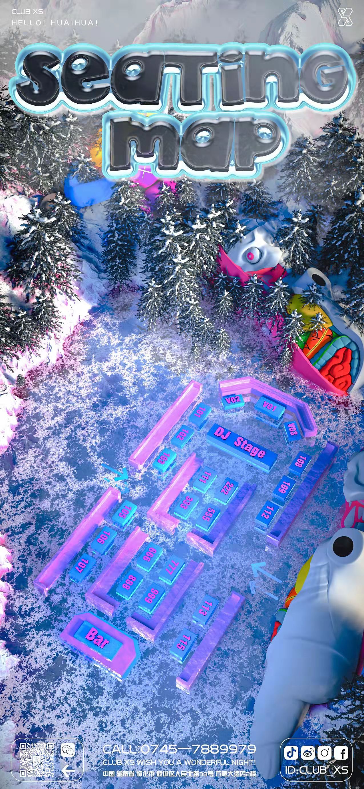 Club xs新定位设计（图ZMjg5MjM4NzYw） - 动画/影视 - 站酷设计师LEON銘原创素材 - 站酷ZCOOL