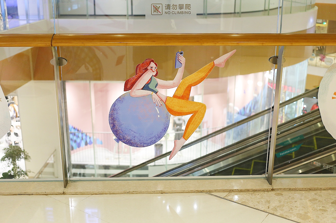 深圳来福士商场视觉传播