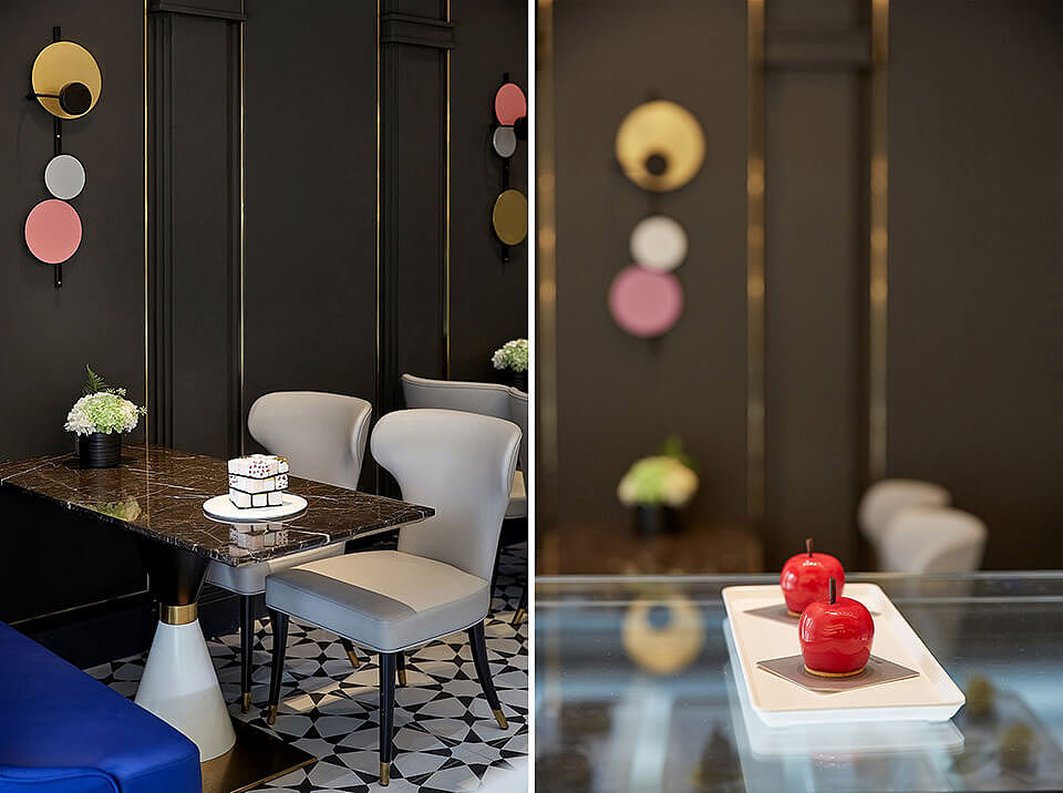 郑州法式甜品店装修公司设计案例（图ZMjUxMzM4NDE2） - 酒店餐饮设计 - 站酷设计师金博大建筑装饰原创素材 - 站酷ZCOOL