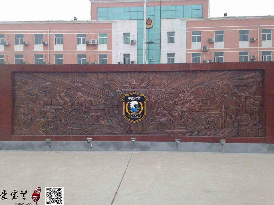 军事主题浮雕设计的元素