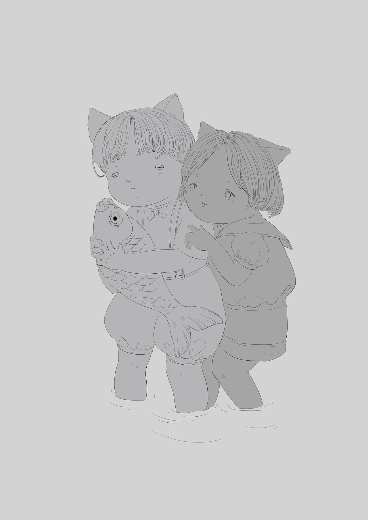 新的一年,还要努力摸鱼哟!