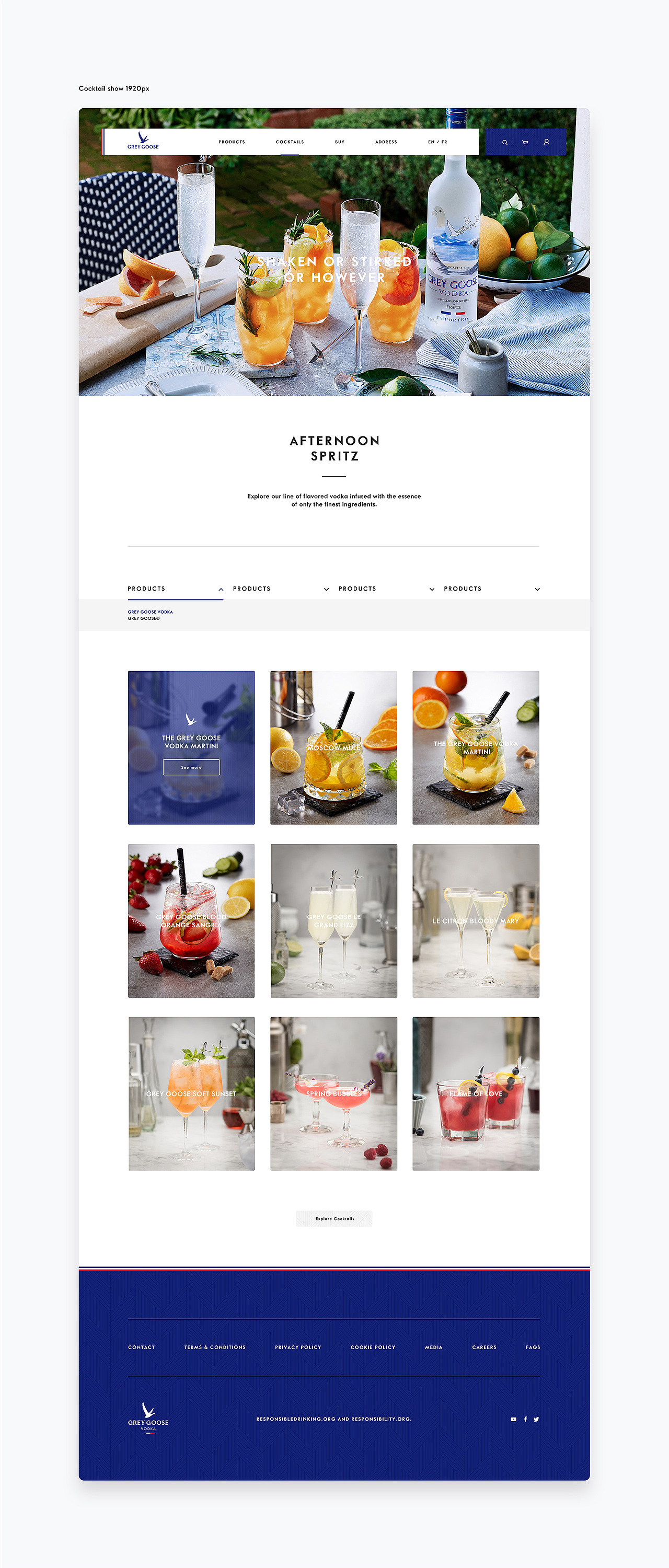 Grey Goose法国灰雁伏特加官网（图ZMjE3MDUzNzA0） - 企业官网 - 站酷设计师慢门先生原创素材 - 站酷ZCOOL