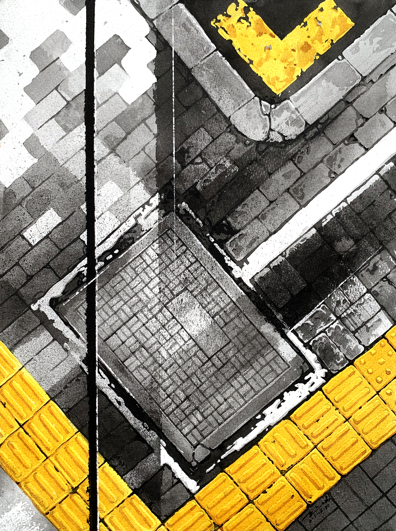 画了一批窨井盖~分享出来吧