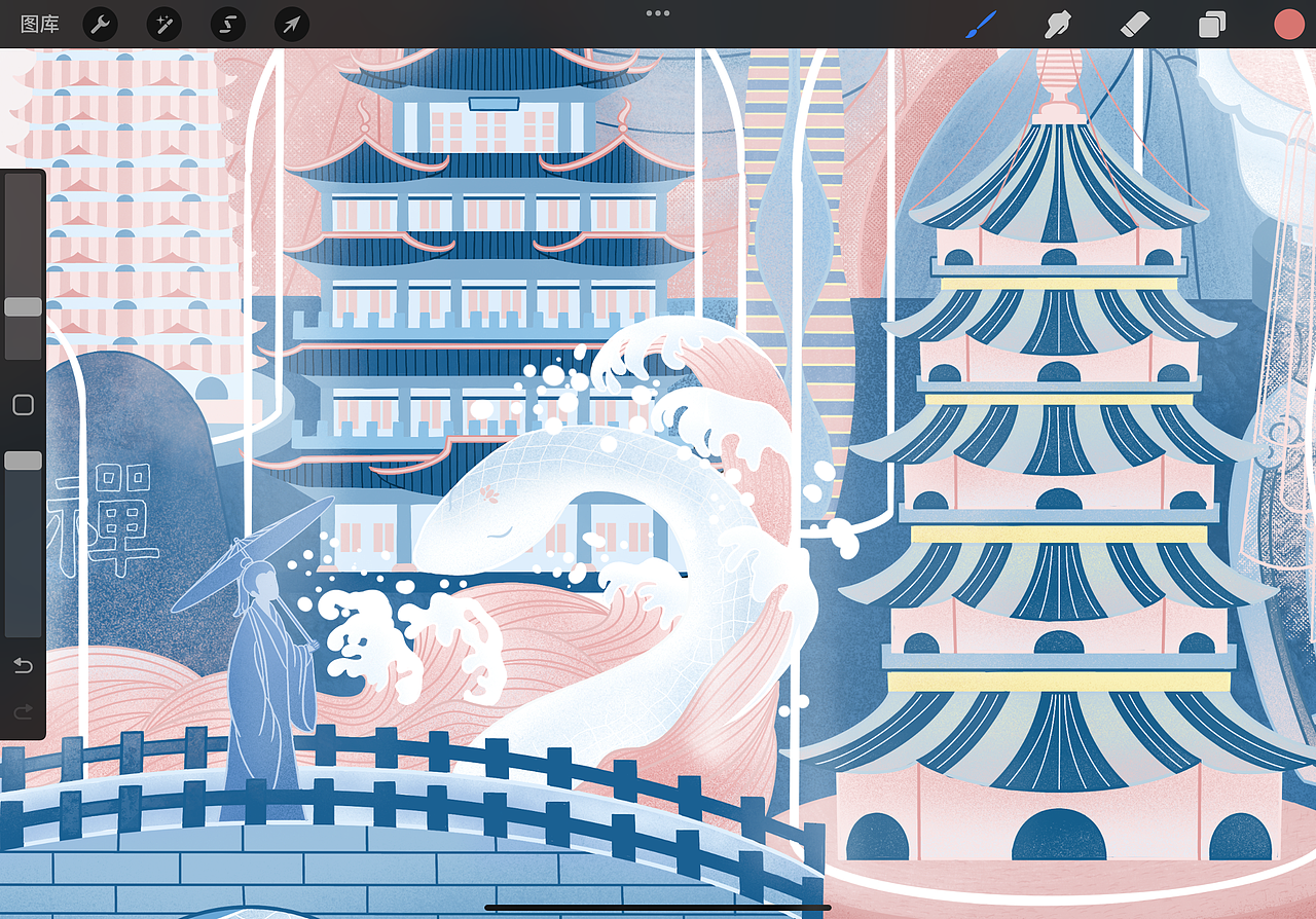 杭州（图ZMzUyNjQ2Mzg4） - 商业插画 - 站酷设计师科三还没过原创素材 - 站酷ZCOOL