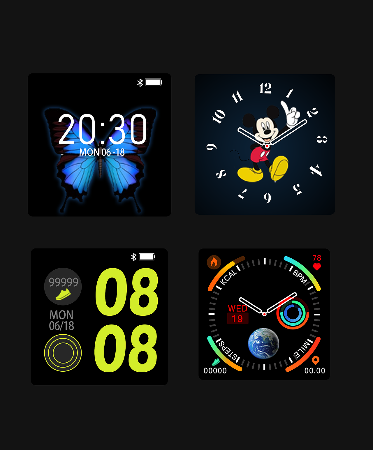 智能手表界面|ui|app界面|洁白的洁_原创作品-站酷zcool