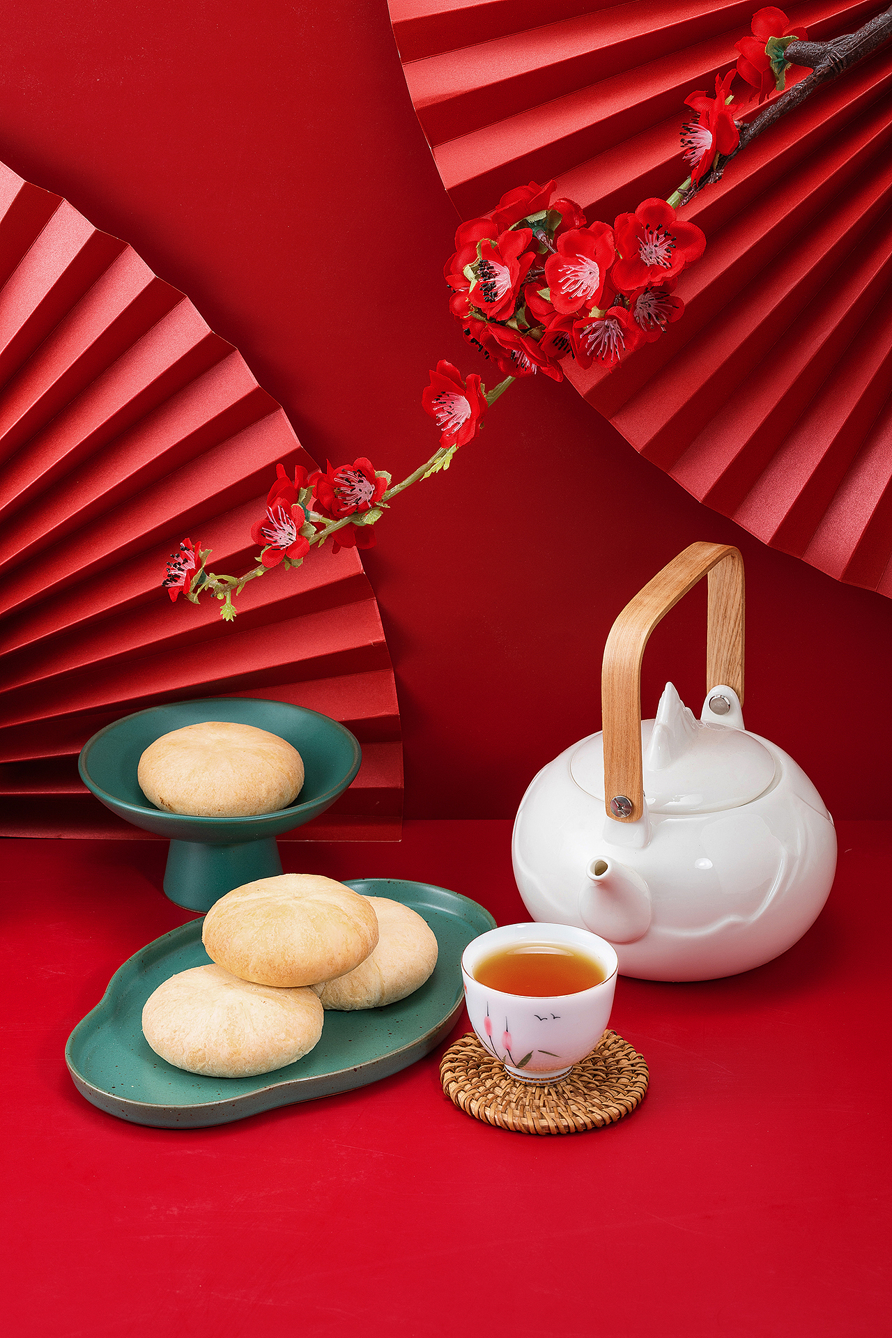 美食摄影 × 苏式月饼 × 国潮风格 × 辰光摄影