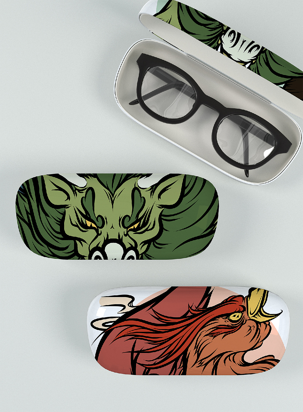 五瑞兽 | 国风原创IP设计