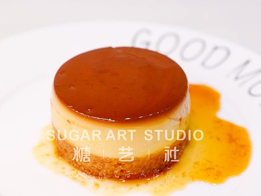 美食拍摄日式焦糖布丁烧拍摄布丁拍摄