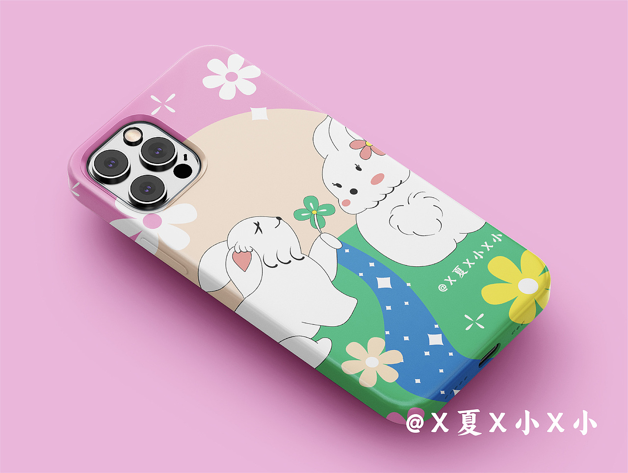 情侣小兔兔（图ZMzQ4NzUxNDE2） - 商业插画 - 站酷设计师X夏X小X小原创素材 - 站酷ZCOOL