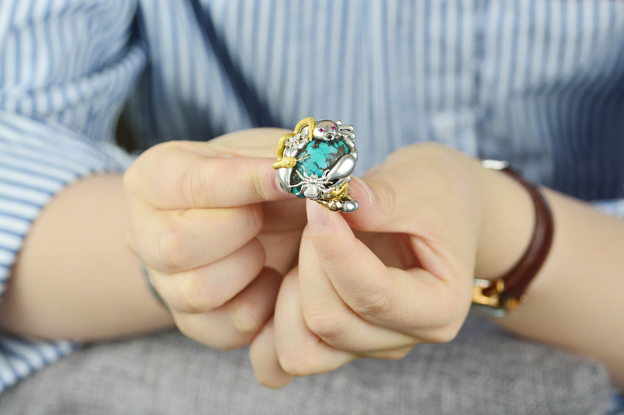 设计师作品|五毒戒指（图ZMjUwOTIxMTM2） - 首饰设计 - 站酷设计师天使原创珠宝设计原创素材 - 站酷ZCOOL