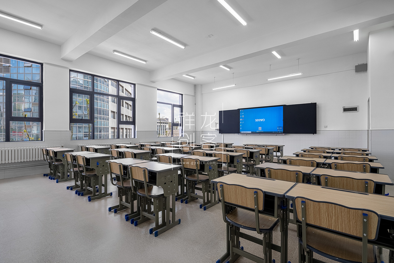 中铁阅山湖云著学校建筑空间摄影（图ZMjY0OTA5MDA4） - 环境/建筑摄影 - 站酷设计师祥龙创客科技原创素材 - 站酷ZCOOL