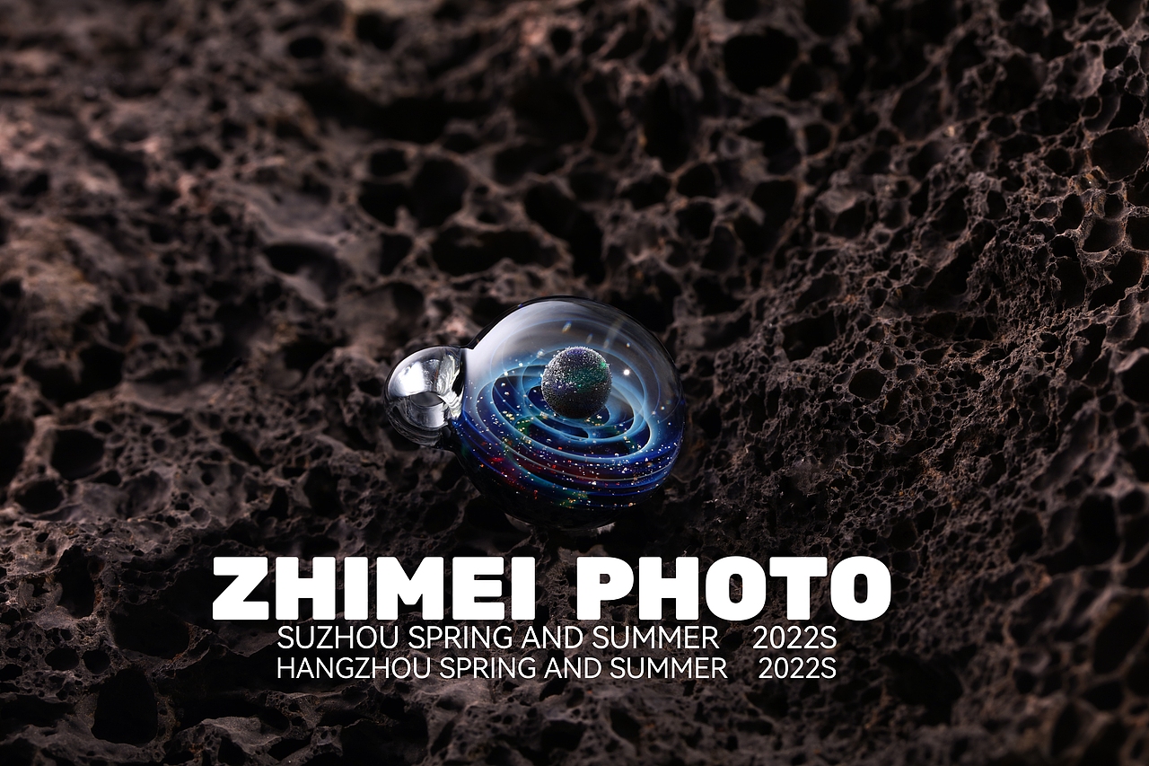 产品拍摄|陨石星空吊坠