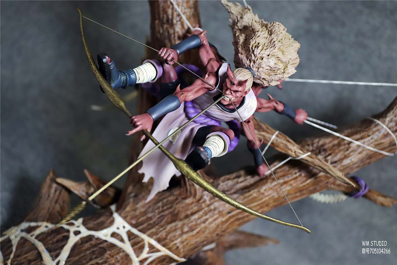 蜘蛛战弓·凄裂-鬼童丸第三形态GK雕像