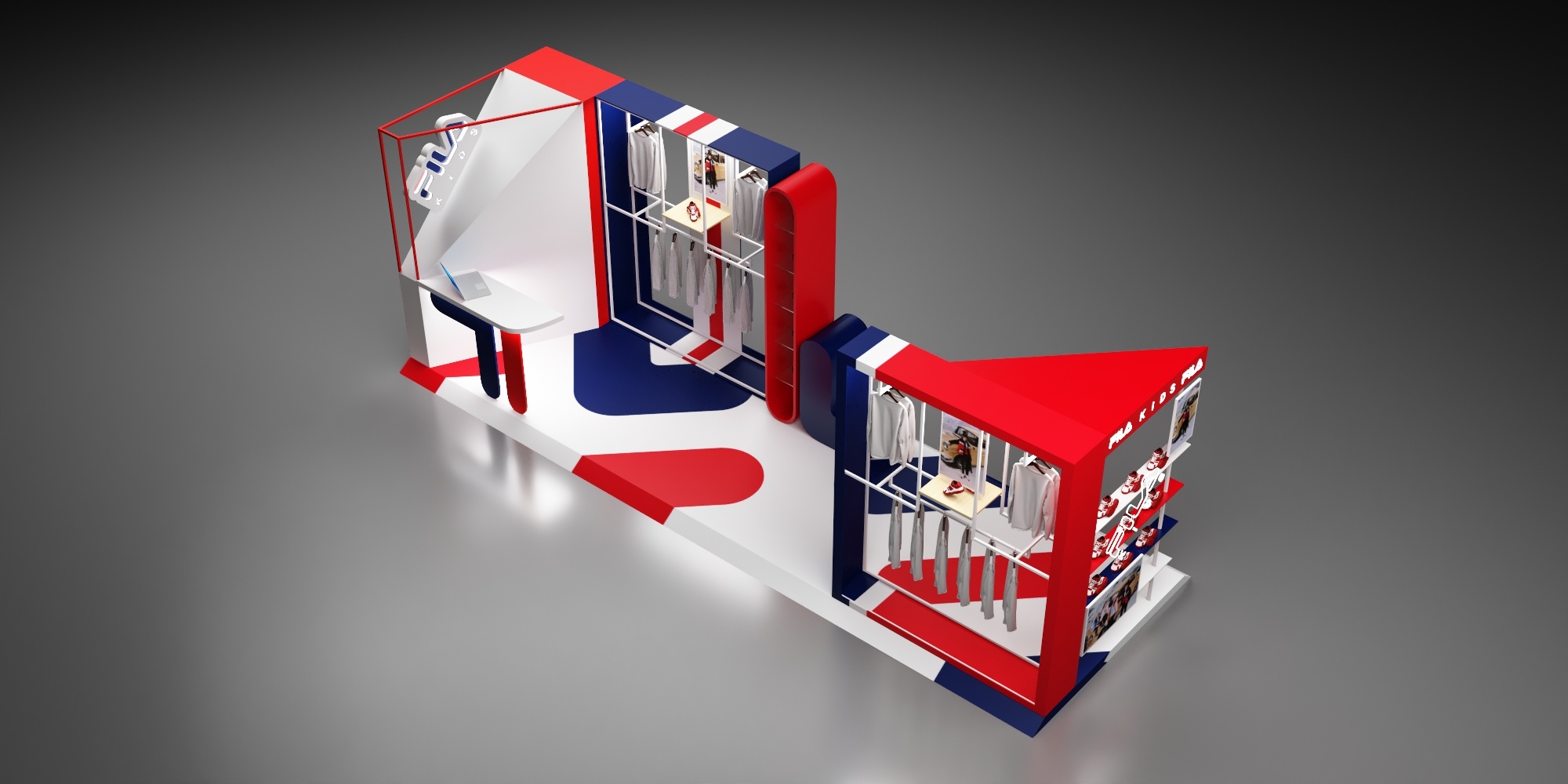 服装商场临展设计