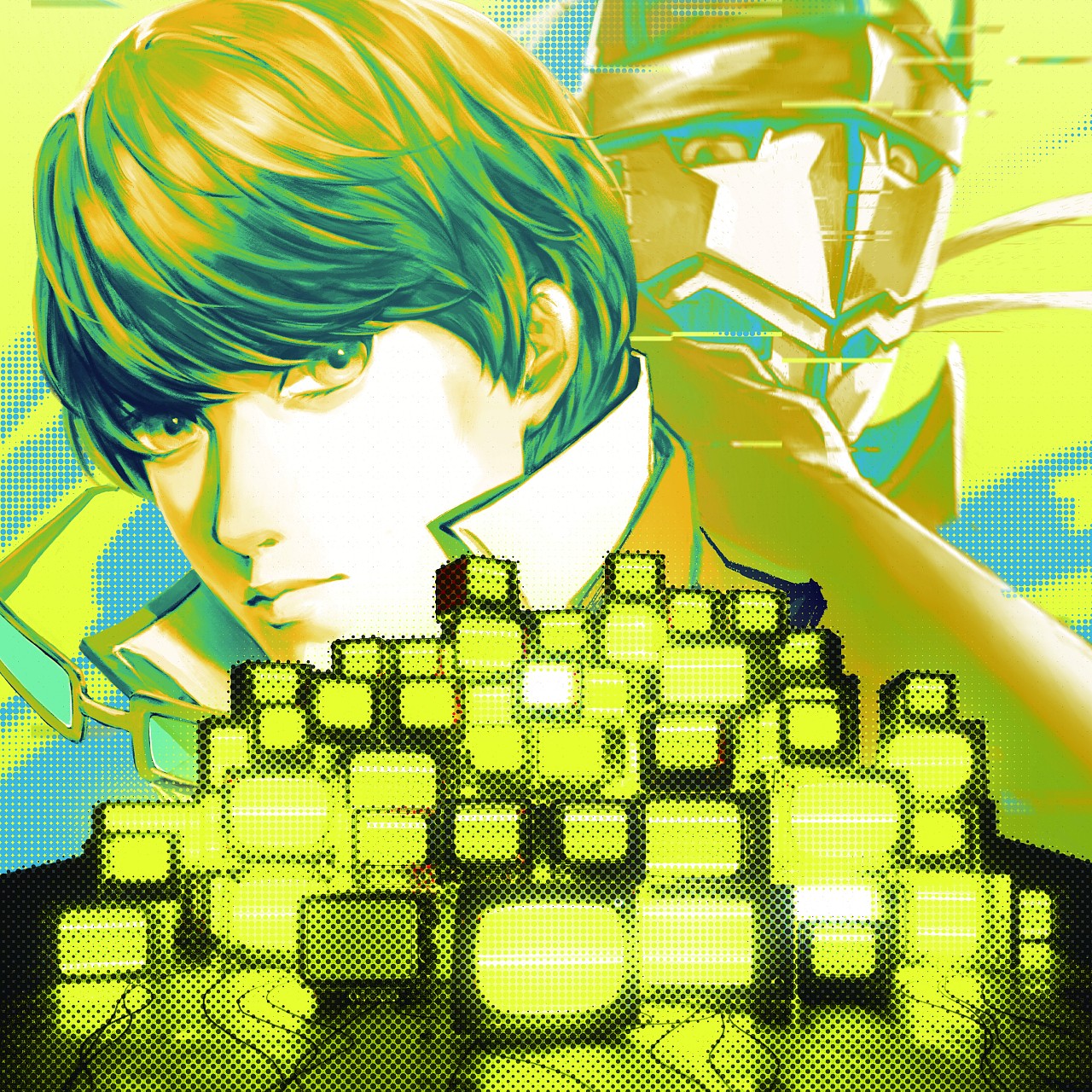 《persona4》插画海报