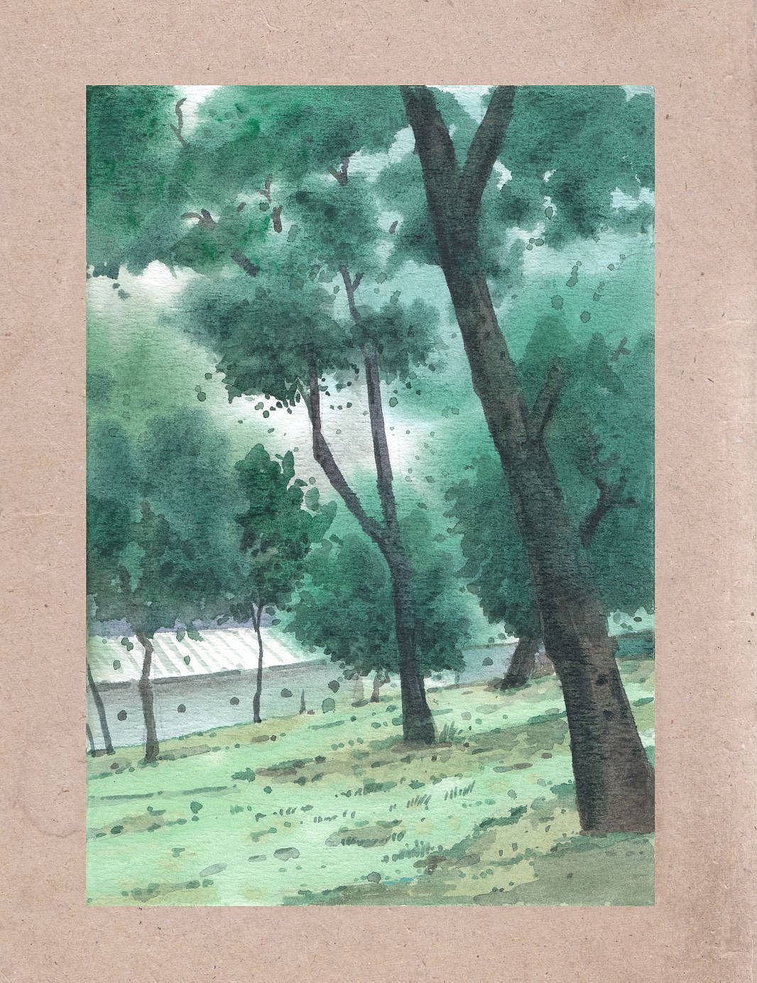 『画本系列』-我的第45本画本-绿色狂想曲主题习作（图ZMzUyNDk3MDIw） - 绘画 - 站酷设计师画画的陈一丘原创素材 - 站酷ZCOOL