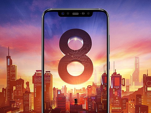 小米8全屏钢化膜