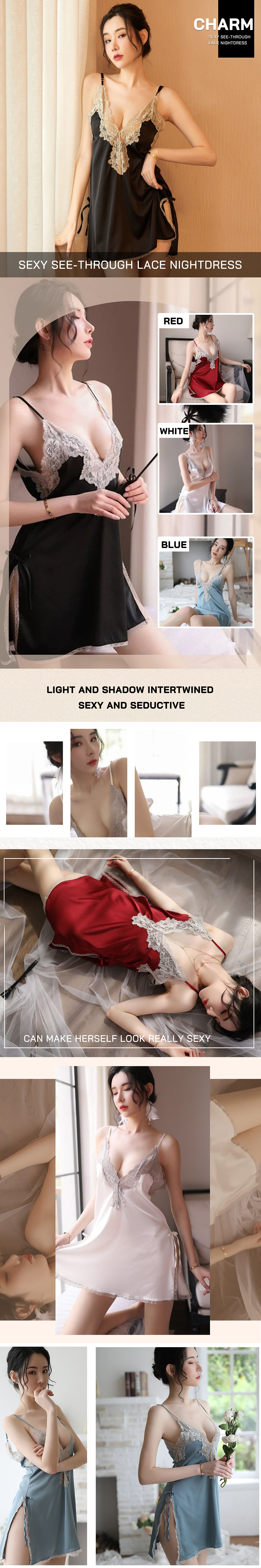 性感睡裙详情页