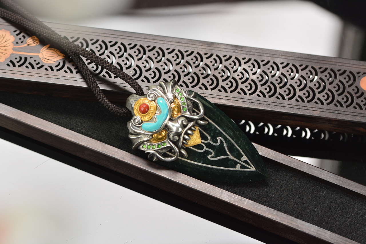 设计师作品|刑天盾吊坠