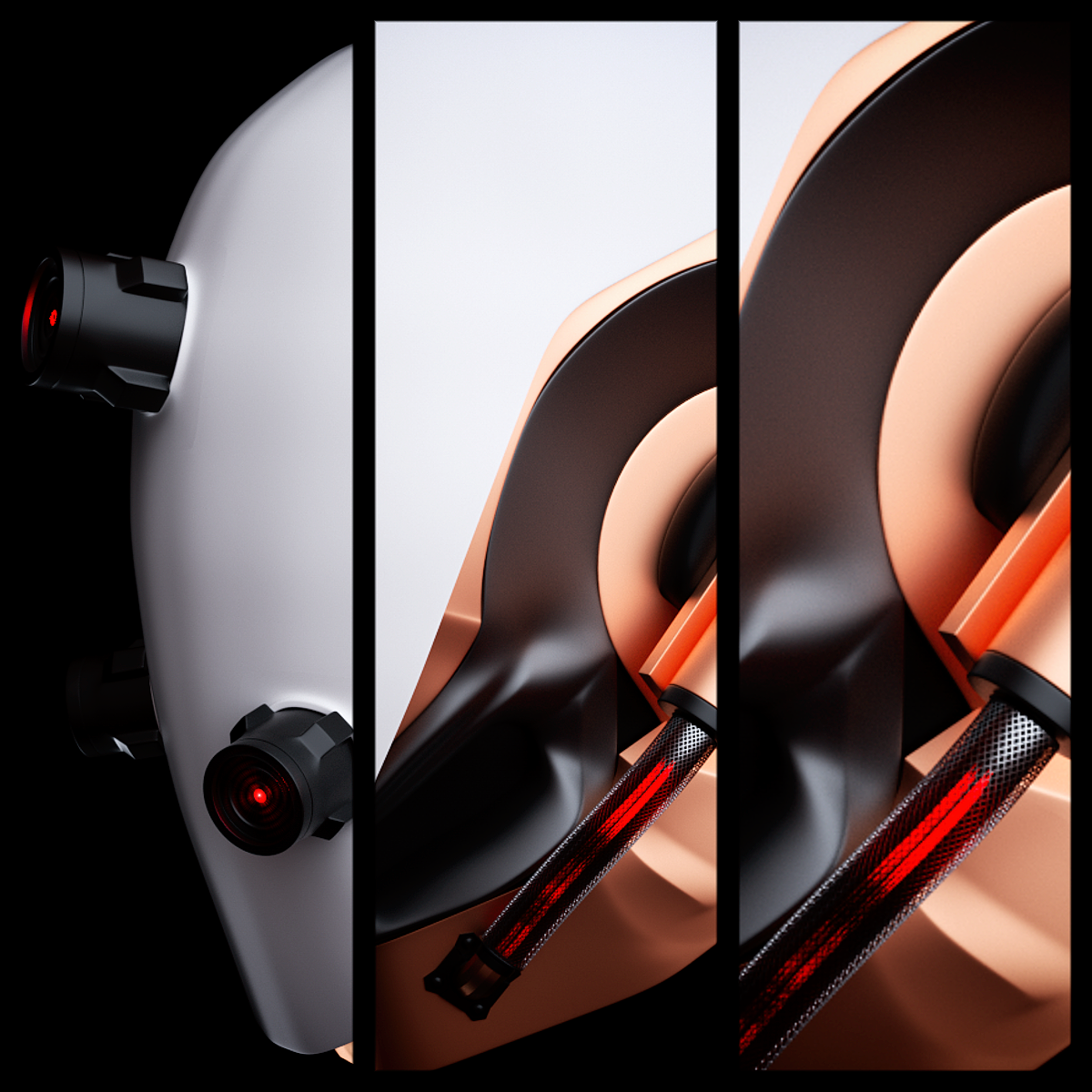 机甲头部（图ZMjU3MzQ5MDMy） - 机械/交通 - 站酷设计师Edris原创素材 - 站酷ZCOOL