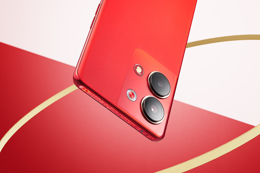 产品摄影|OPPO Reno9 万事红 手机美图
