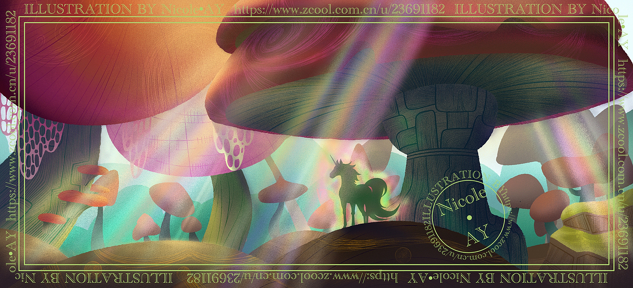 独角之旅（图ZMzI0OTc2MDI0） - 创作习作 - 站酷设计师Nicole_Ay原创素材 - 站酷ZCOOL