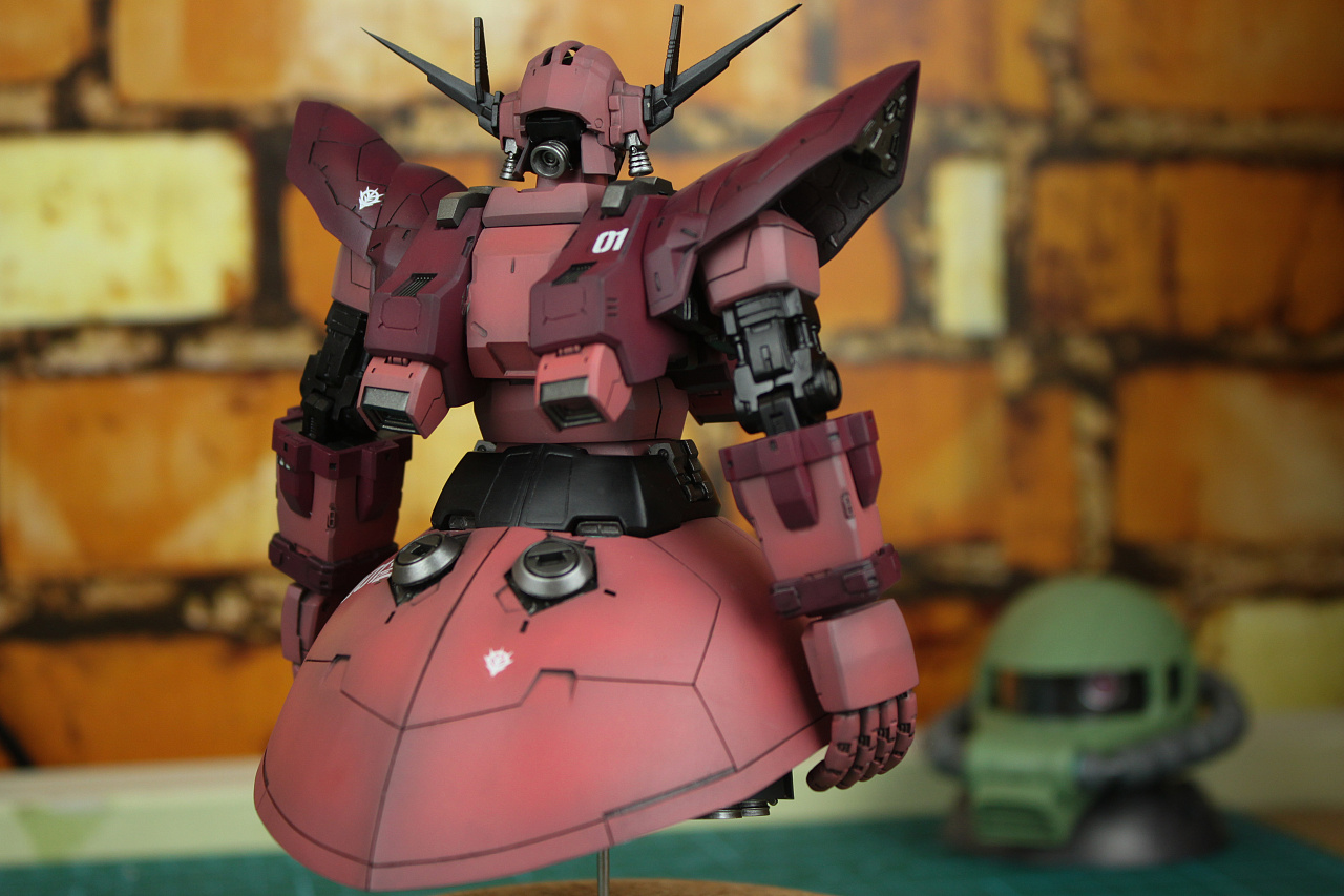 高达模型gk小松原吉翁号夏亚配色