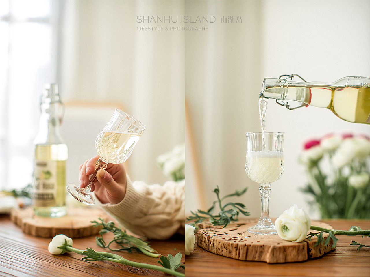 暂凭杯酒长精神丨起泡酒静物（图ZMTQ1MzY5MjAw） - 产品摄影 - 站酷设计师sebaisebai原创素材 - 站酷ZCOOL