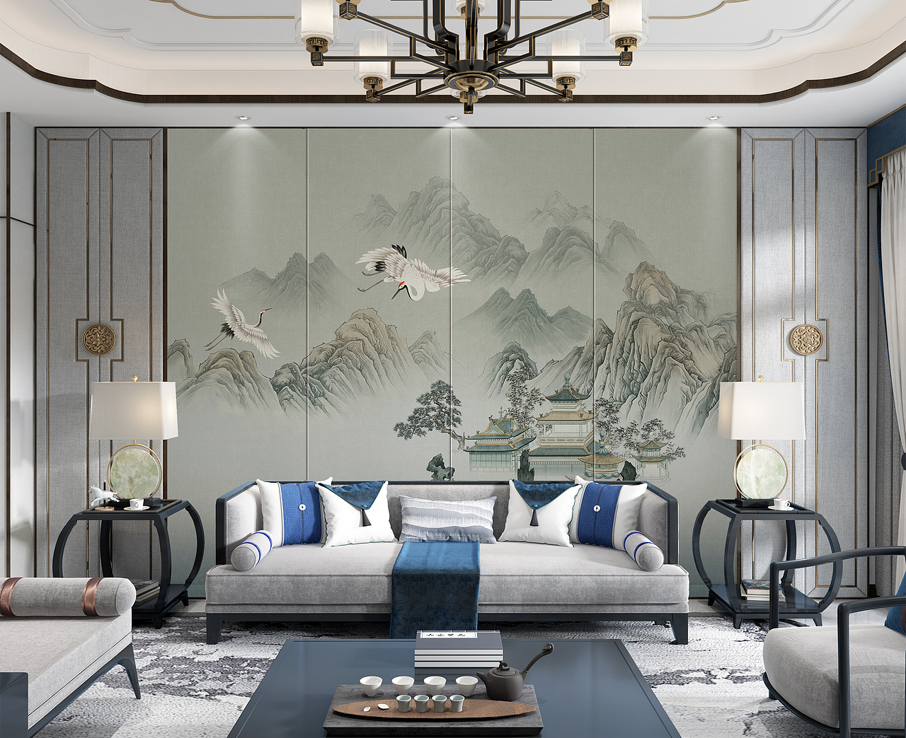 艾嘉利丝印壁画