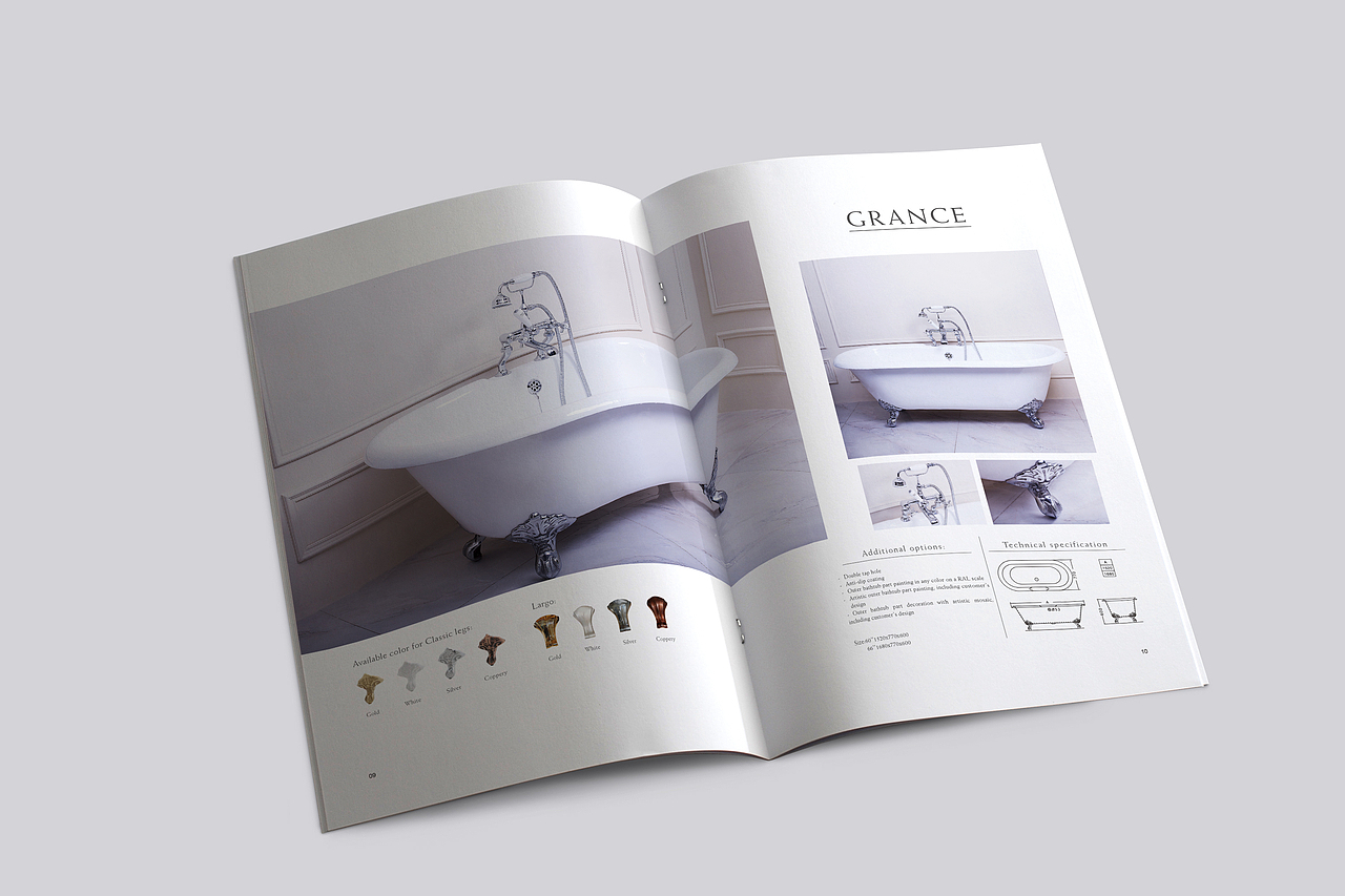 金品卫浴画册设计