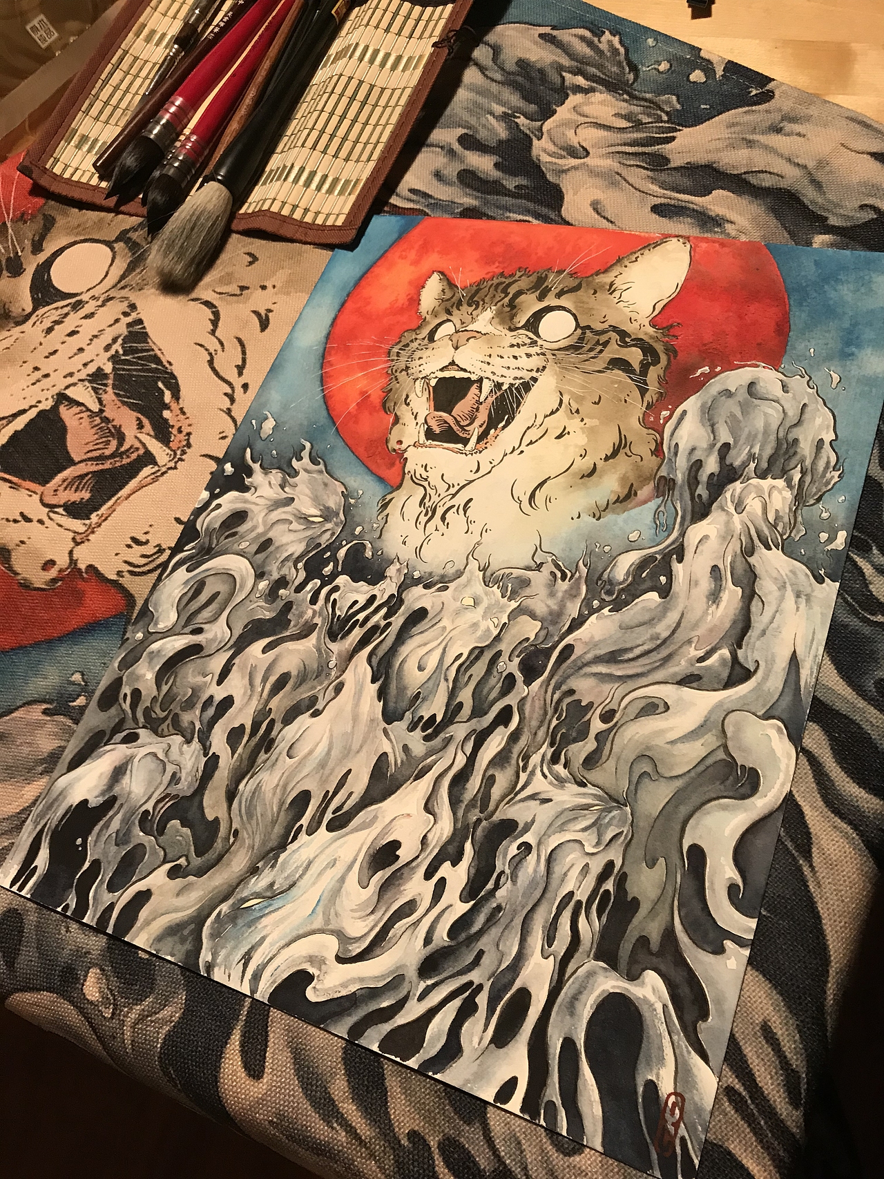 回归站酷第一弹——北冥有猫