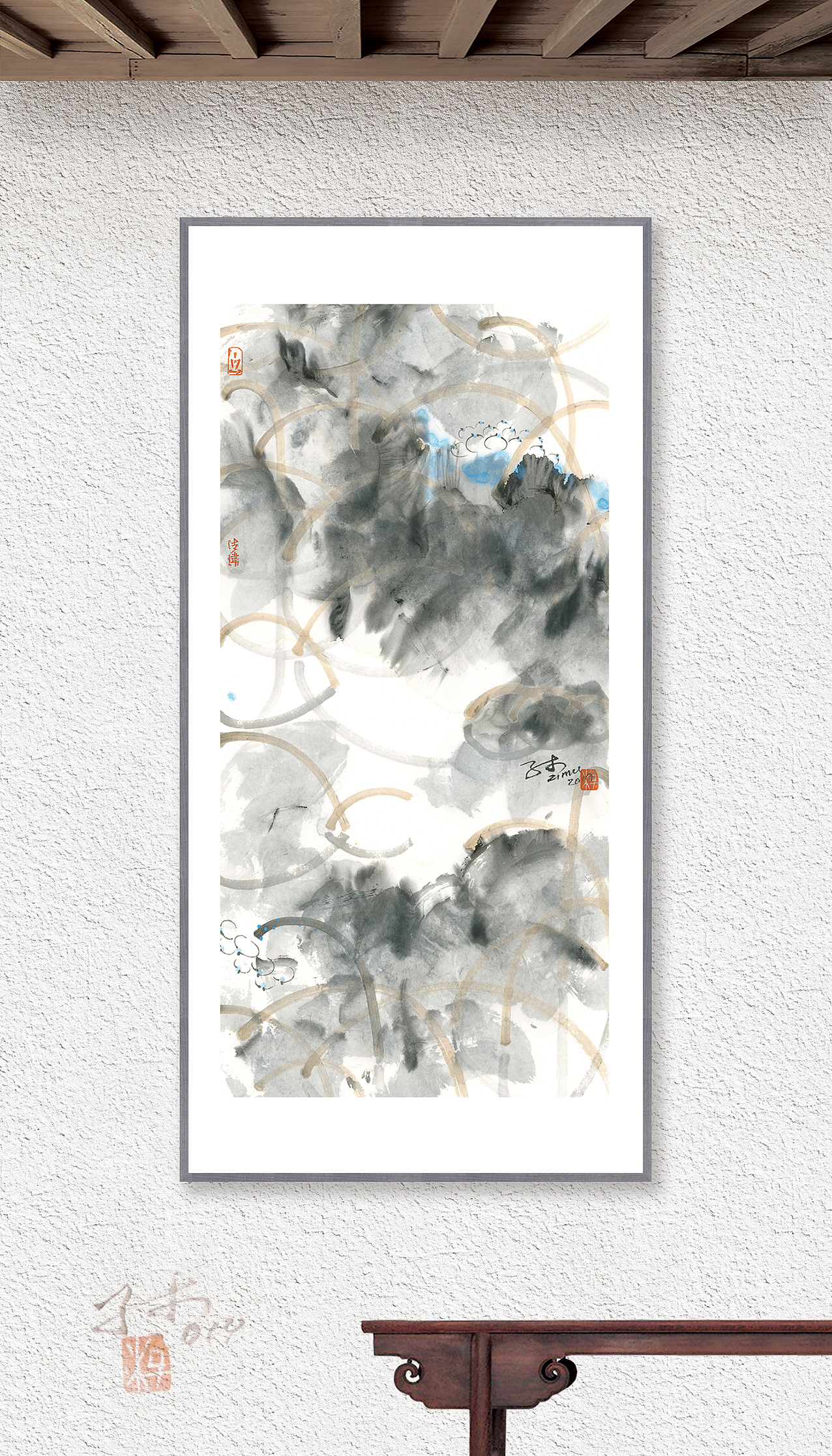 其实人的一生是灰色的
偶有一点精彩<br>还不敢张扬