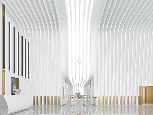 光迹·办公大堂方案设计丨超前设计CHS ARCHITECTURE