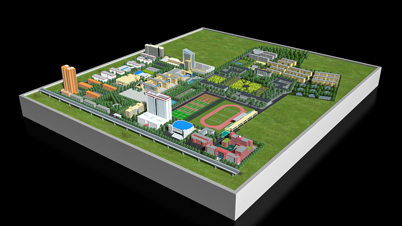 2021年2月份沙盘效果图合集
