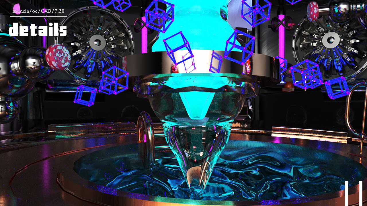 【场景建模】机械场景/赛博朋克