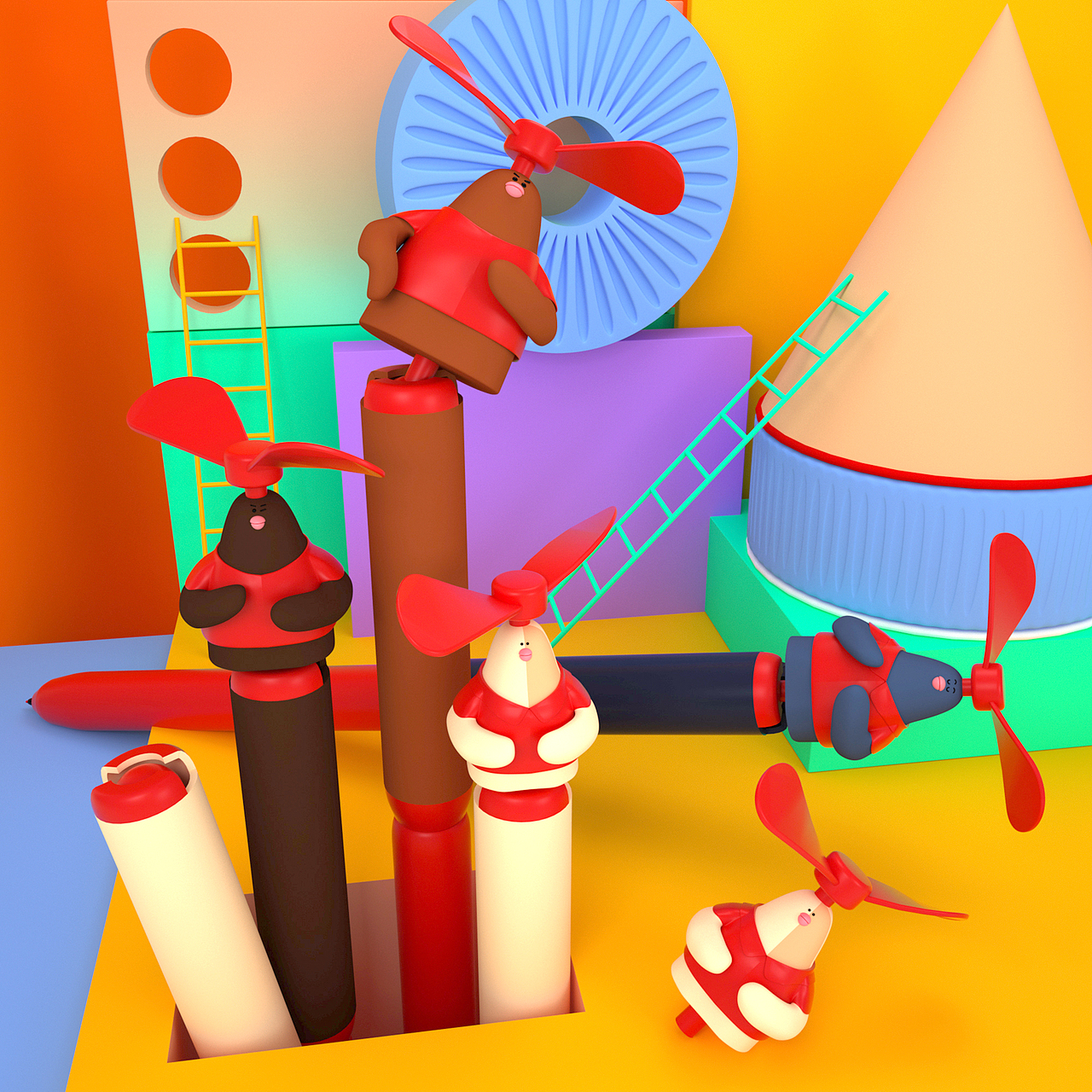 京东小鸽手办礼（图ZMjI1MzE4NjQ4） - 生活用品 - 站酷设计师lohas858原创素材 - 站酷ZCOOL