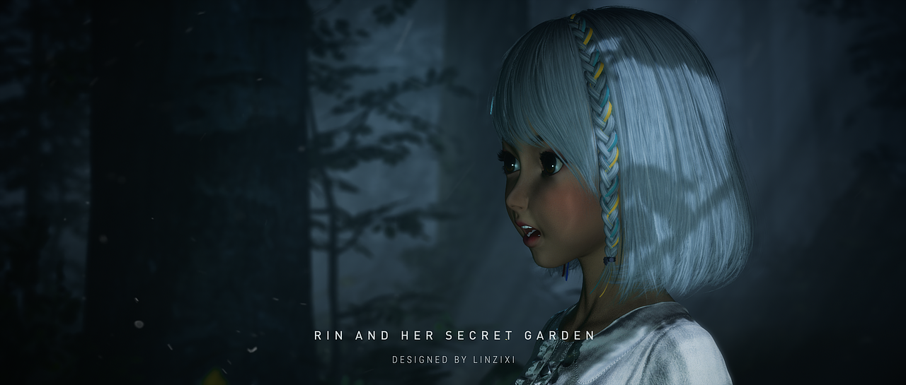 Rin and her secret garden - Styleframe