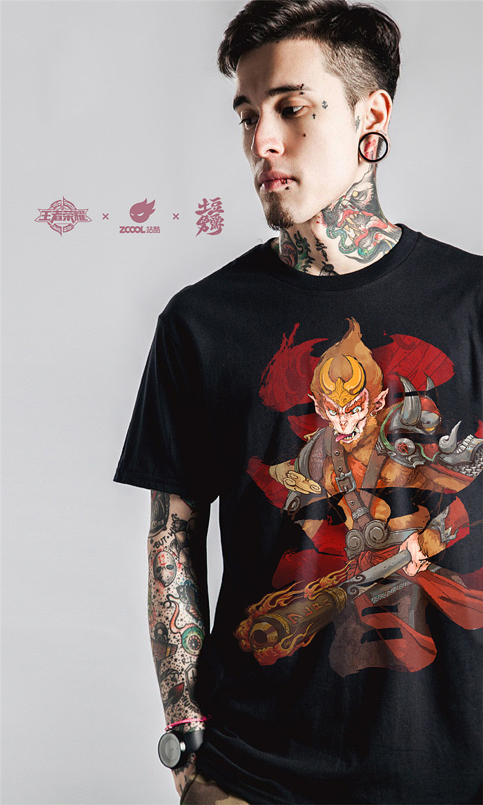 妖猴来也!!王者荣耀 x 站酷 x 土豆男爵(图ZODkyMDkwMjQ=) - 商业插画 - 站酷设计师土豆男爵原创素材 - 站酷ZCOOL