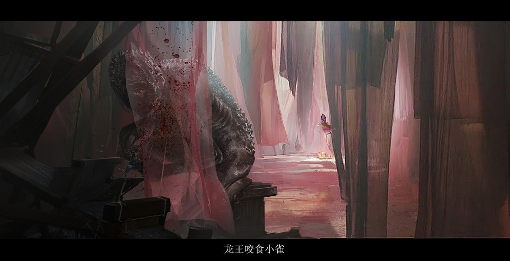 2012年 电影《狄仁杰之神都龙王》的视觉概念设计作品（图ZMTE0ODAzNzI=） - 设定/分镜 - 站酷设计师影视美术师曲文强原创素材 - 站酷ZCOOL