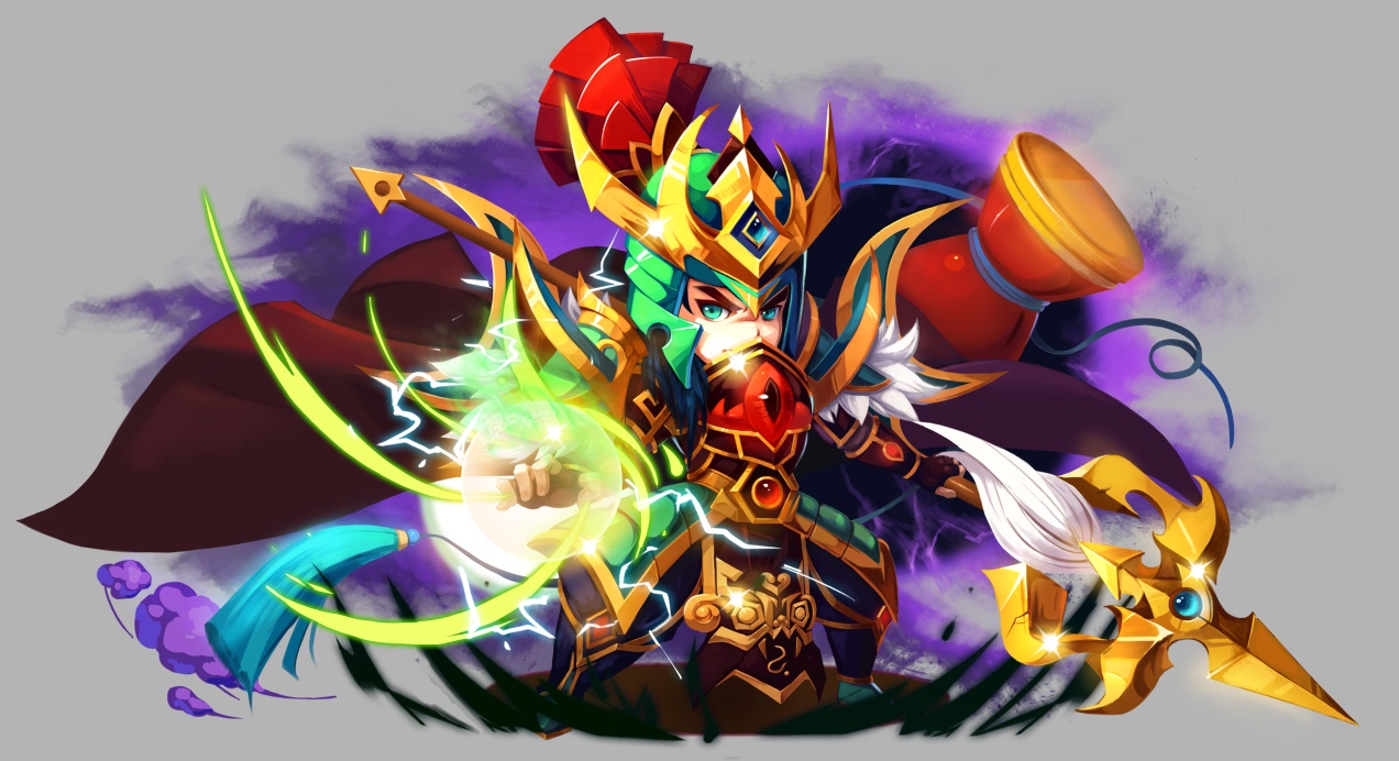 2次元三国人物|插画|游戏原画|dennis戴斗 - 原创作品 - 站酷 (zcool)