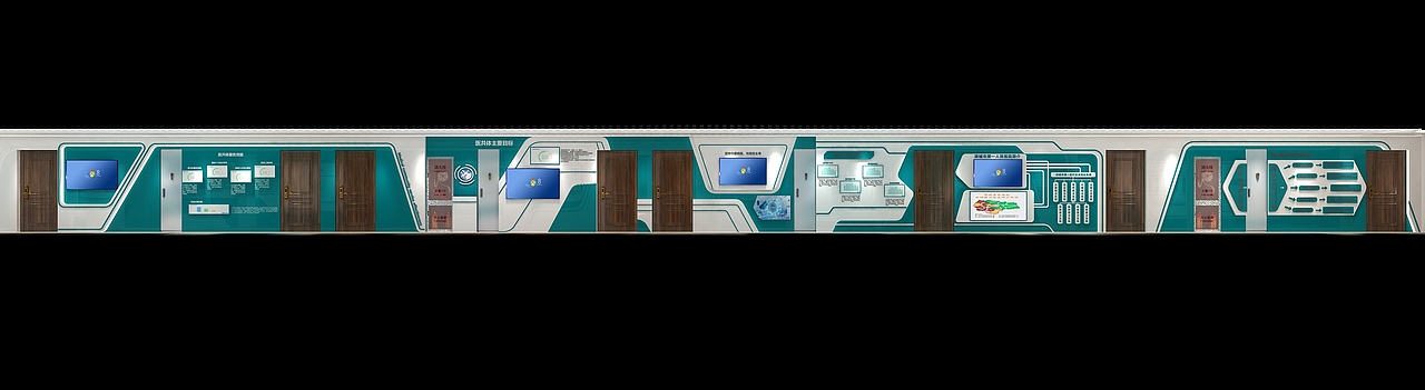 医院走廊文化墙设计（图ZMjgwMzc2ODc2） - 场景 - 站酷设计师Vind1688原创素材 - 站酷ZCOOL