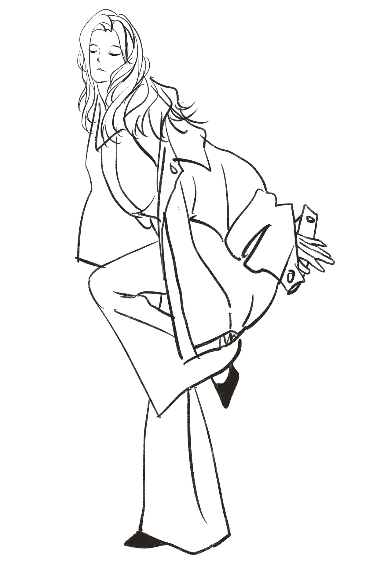 #速写60天挑战赛# DAY38 @速写班长