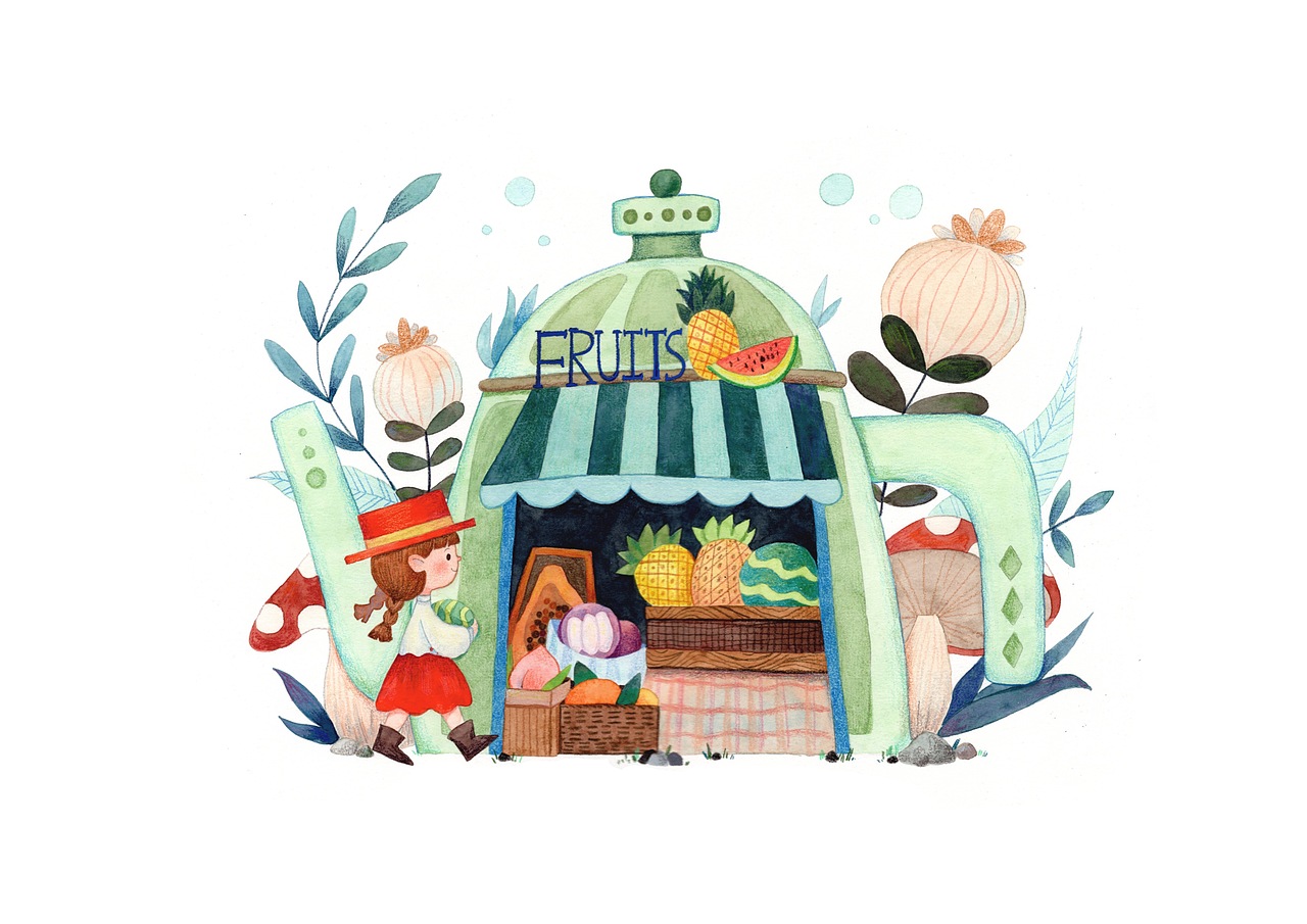 茶壶商店（图ZMjgyNzIyNzA0） - 商业插画 - 站酷设计师老咸鱼米恩原创素材 - 站酷ZCOOL