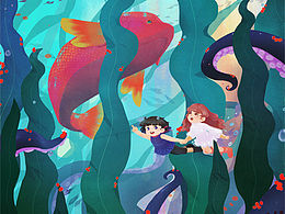 插画 |海底探险