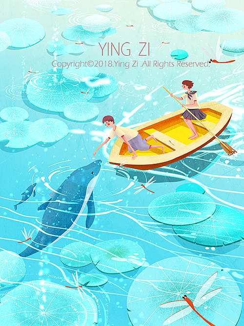 少女系列（图ZMTExOTEyMTMy） - 商业插画 - 站酷设计师插画师莹子原创素材 - 站酷ZCOOL