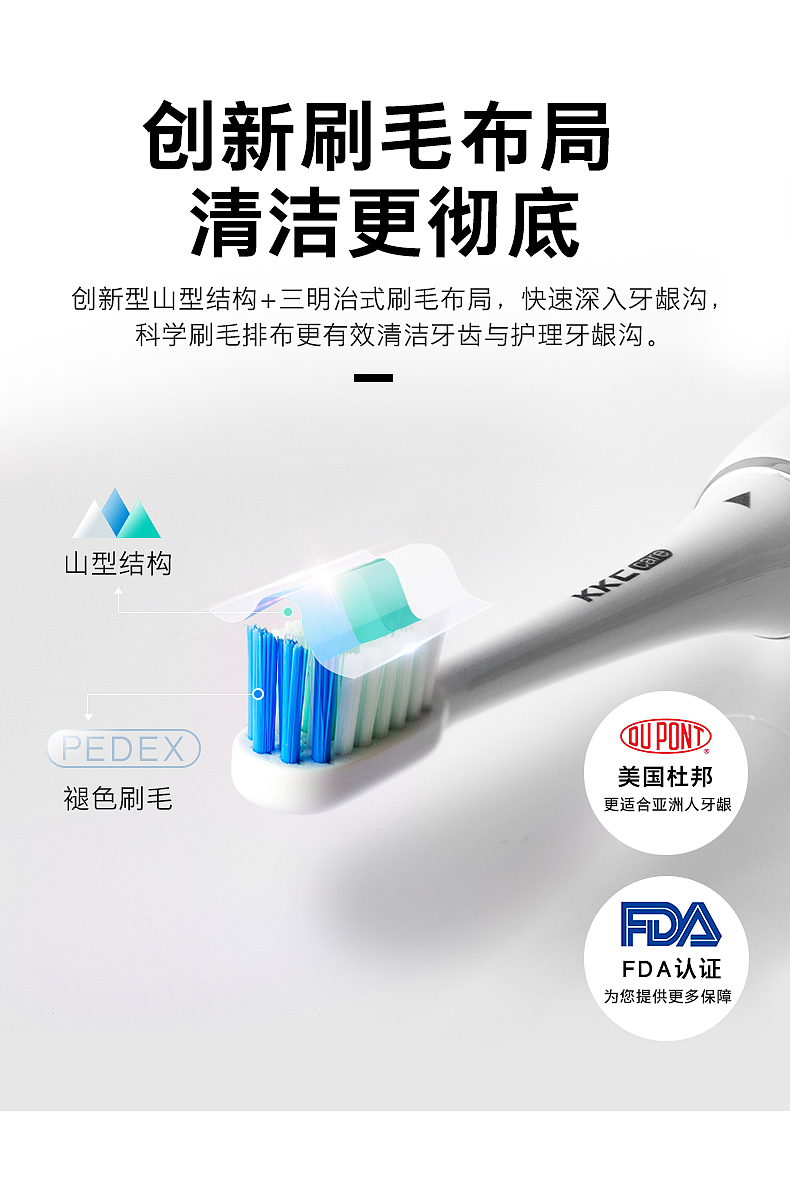 KKC电动牙刷详情设计