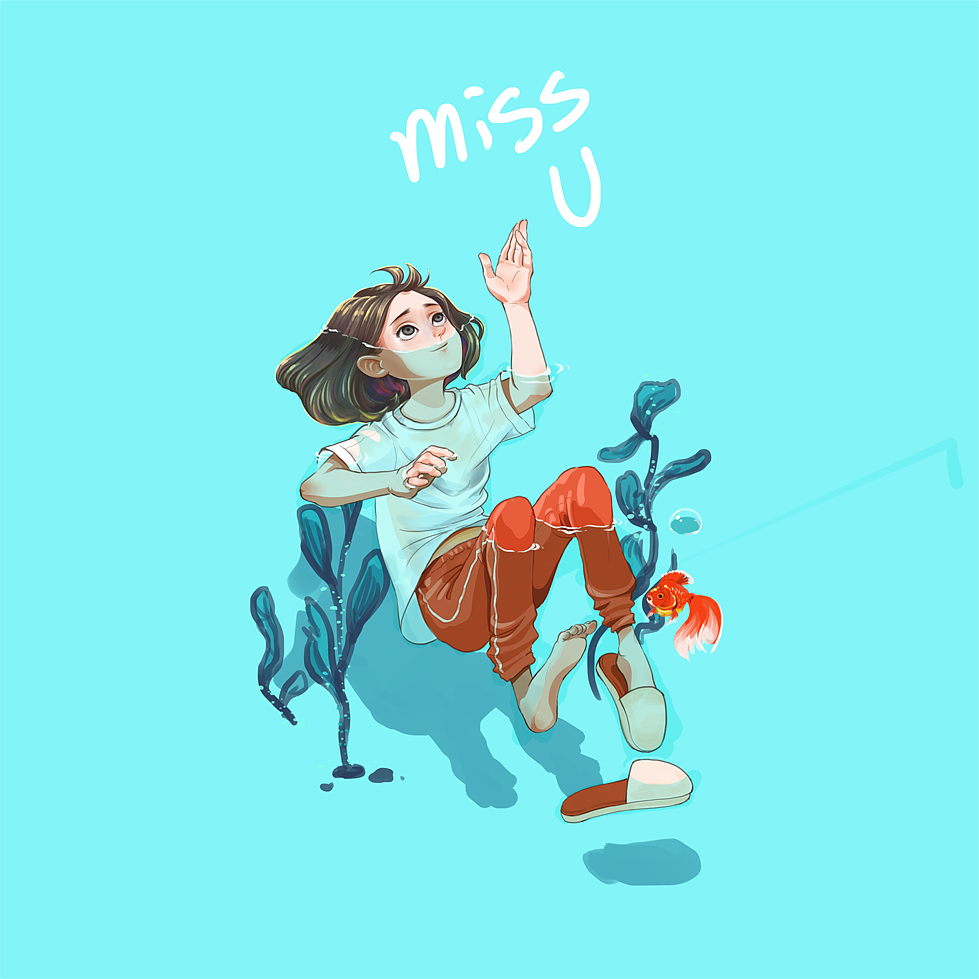 Fall in Love（图ZNDE3MjMyMDA=） - 新锐潮流插画 - 站酷设计师木须柚子原创素材 - 站酷ZCOOL